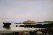 Fitz Hugh Lane Brace's Rock, Eastern Point, Gloucester, Massachusetts. china oil painting artist